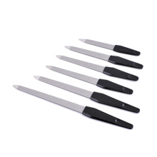 Hot sell plastic handle metal Stainless steel nail file